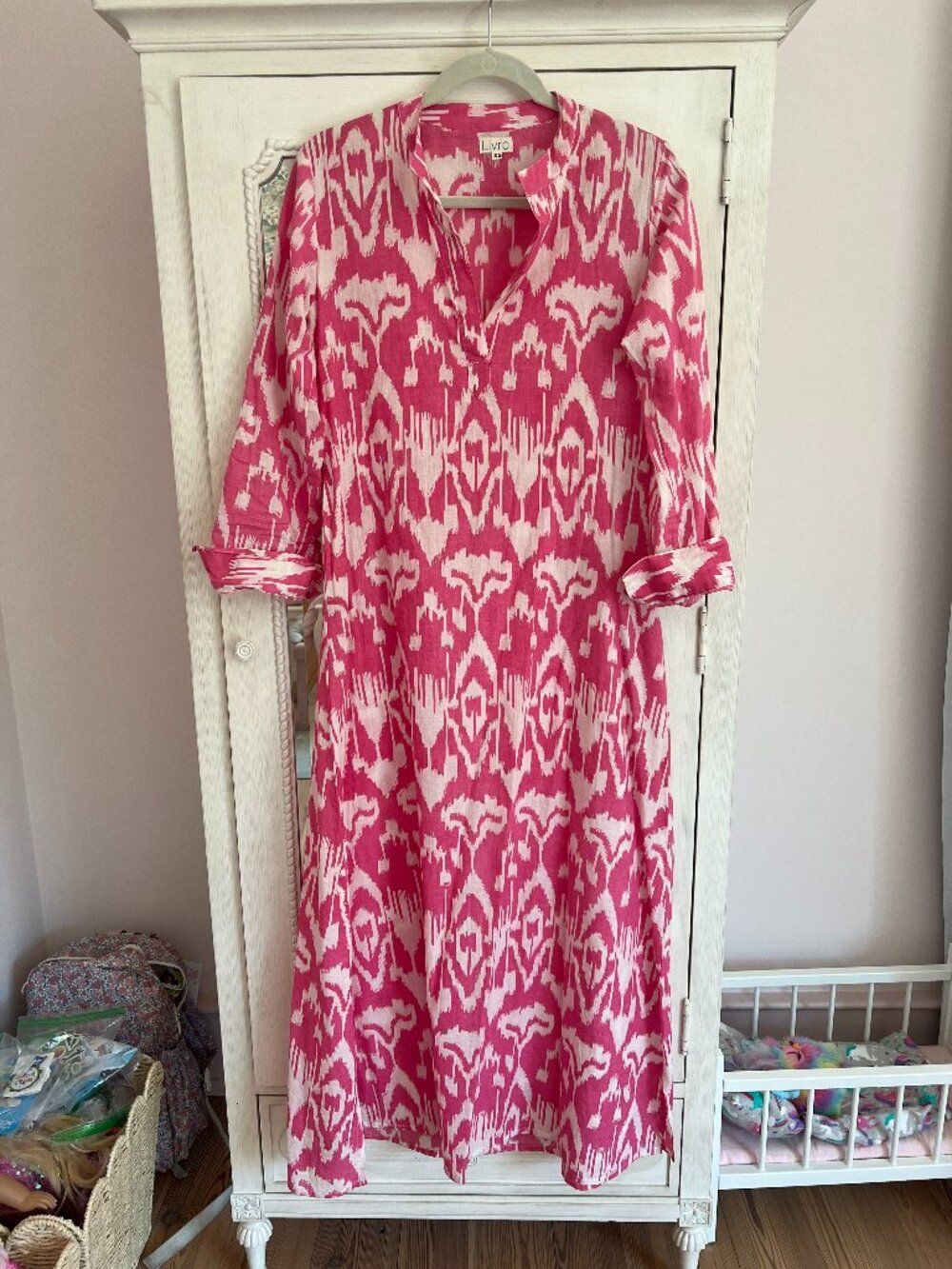Livro Maxi Dress/ Coverup Caftan Dress